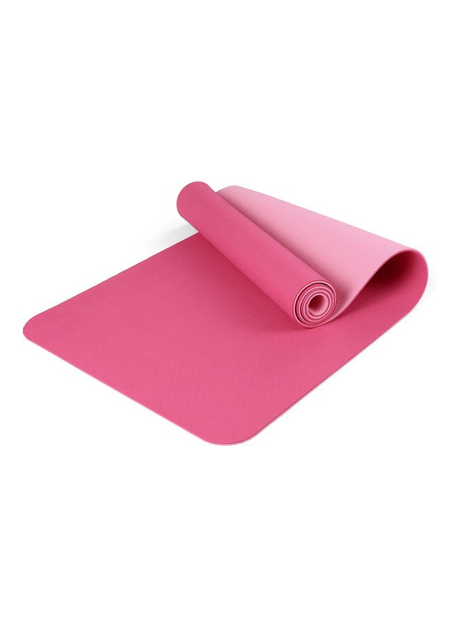Generic 72x24IN Non-slip Yoga Mat TPE Eco Friendly Fitness Pilates Gymnastics Mat Gift Carrying Strap and Storage Bag 58x13x13cm  - Image 2