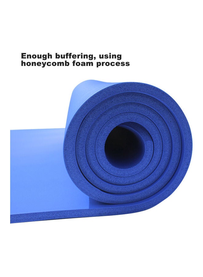 Thickened Yoga Mat Multi-functional Non-slip Yoga Mats 1830mm*610mm*10mm Grey 60x15x15cm - Image 3