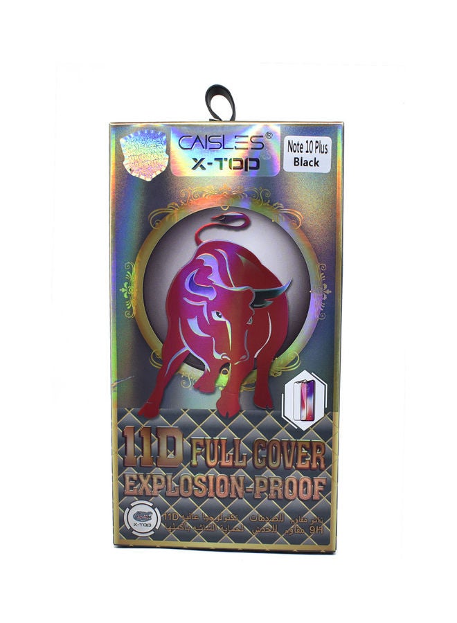 كايسلز شاشة حماية نانو 11D للشاشة بتغطية كاملة من الحافة إلى الحافة مضادة للانفجار لهاتف سامسونج جالاكسي نوت 10 بلس أسود - Image 4