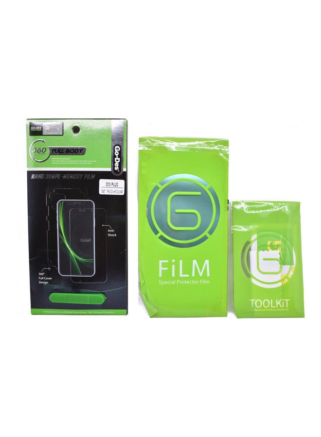 GO-DES 360 Front and Back Film For Samsung Galaxy S10 Plus Clear - Image 4