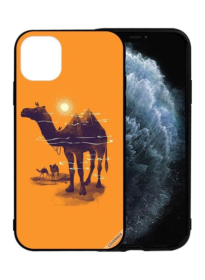 Covernex Protective Case Cover for Apple iPhone 12 Pro Orange/Brown - Image 1