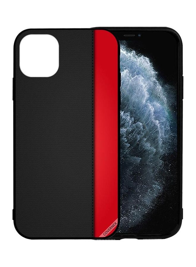 كوفرنيكس غطاء حماية واقٍ لهاتف أبل آيفون 12 برو ماكس أسود/أحمر - Image 1