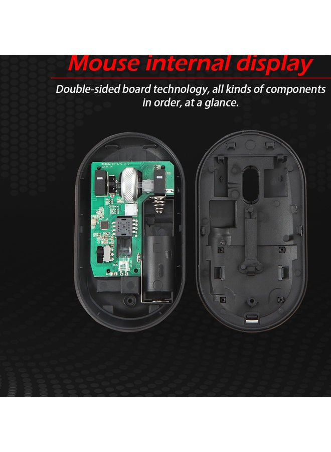 زيلوتس ماوس F11 بثلاثة أوضاع يعمل بالبلوتوث وردي - Image 2