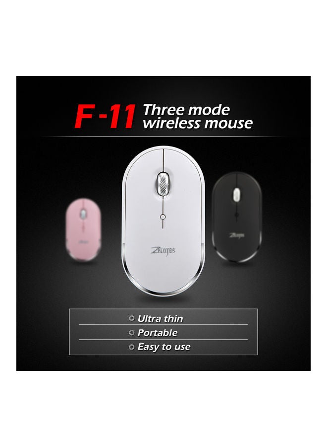 F11 Three Mode Bluetooth Mouse Pink - v1602709274/N41185679A_5