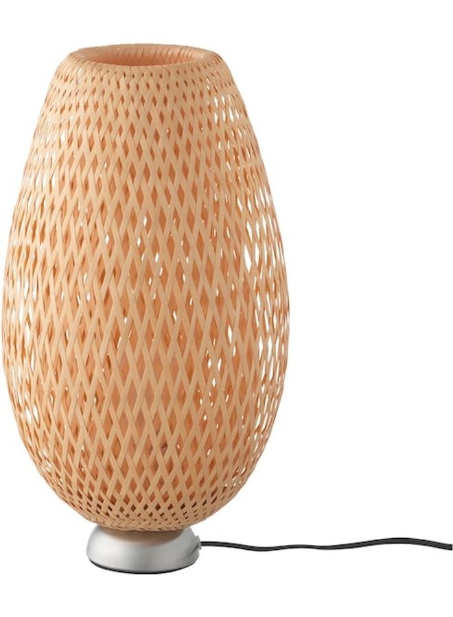 BOJA Nickel Plated Table Lamp Orange