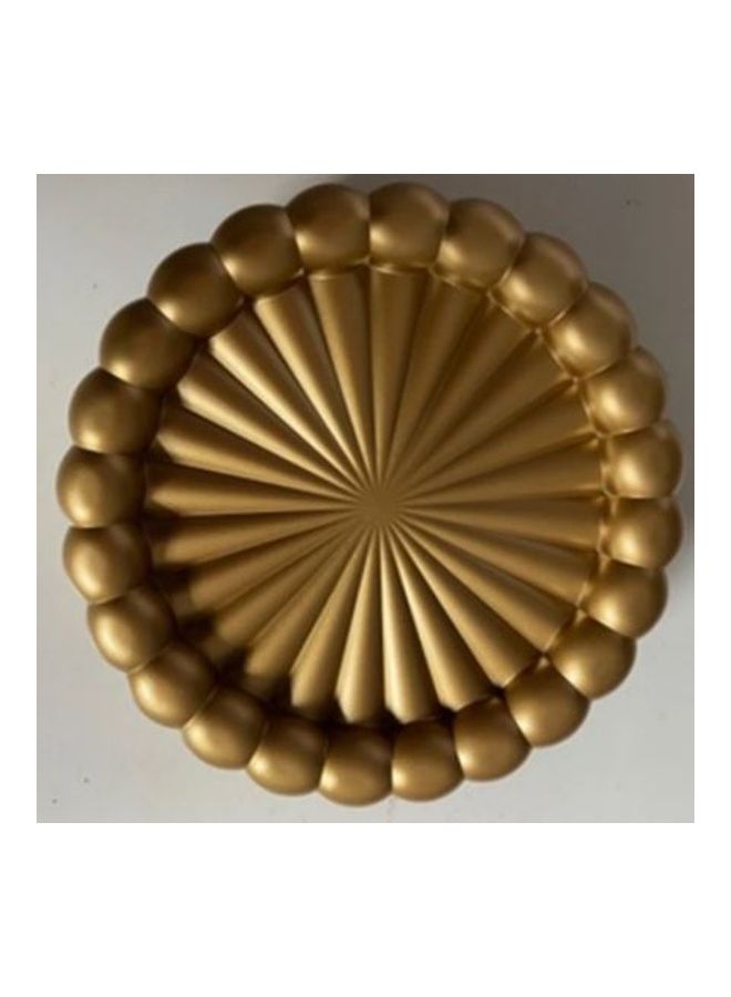 Charlotte Aluminum Case Nonstick Mould Gold 22x22x5.70cm - Image 3