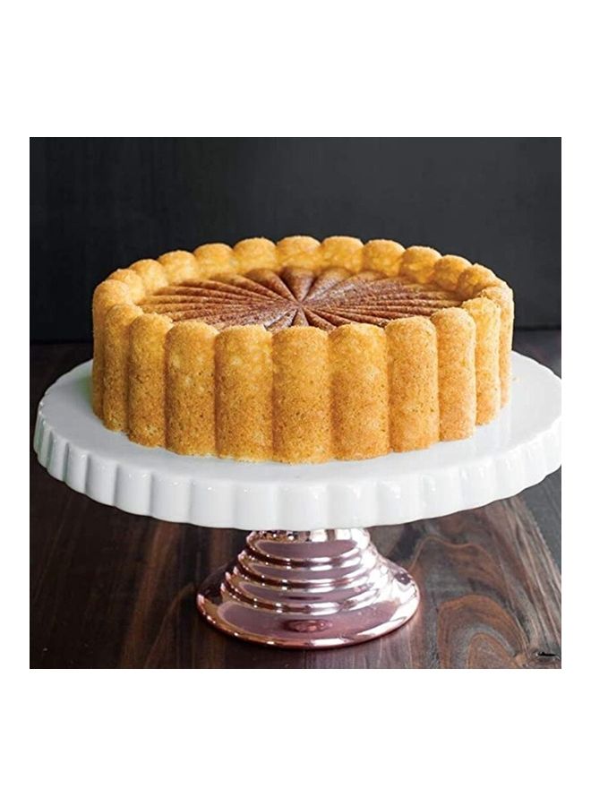 Charlotte Aluminum Case Nonstick Mould Gold 22x22x5.70cm - Image 4