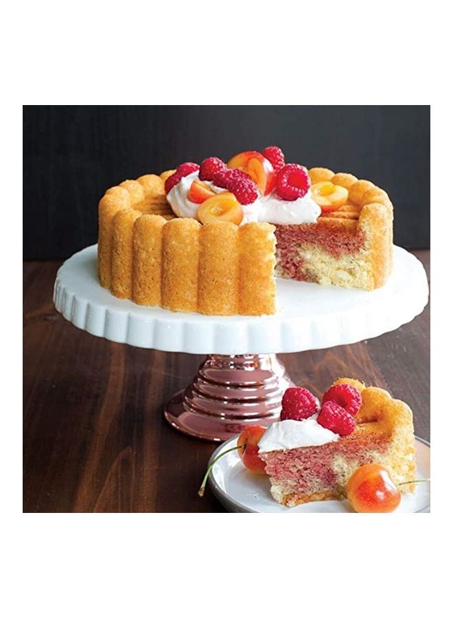 Charlotte Aluminum Case Nonstick Mould Gold 22x22x5.70cm - Image 5