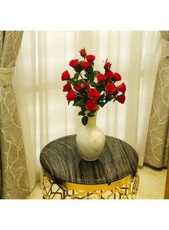 Yatai Artificial Rose Flowers Red 77x25cm  - Image 3