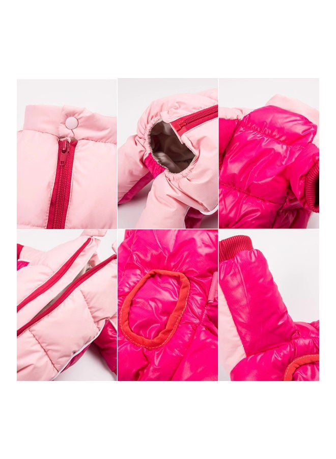 Winter Warm Pet Puppy Coat Green Camouflage L - Image 5