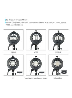 Godox Flash Softbox Diffuser Inner Grid With Carry Bag Black  - Image 5
