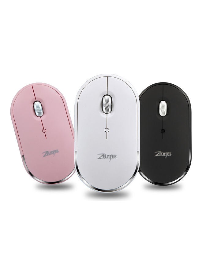 زيلوتس ماوس F11 بثلاثة أوضاع يعمل بالبلوتوث أبيض - Image 3