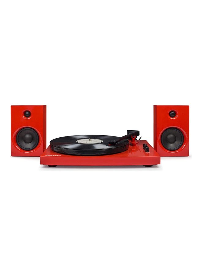 Crosley - Turntable System With Speakers T100A - RED Multicolour - Image 1