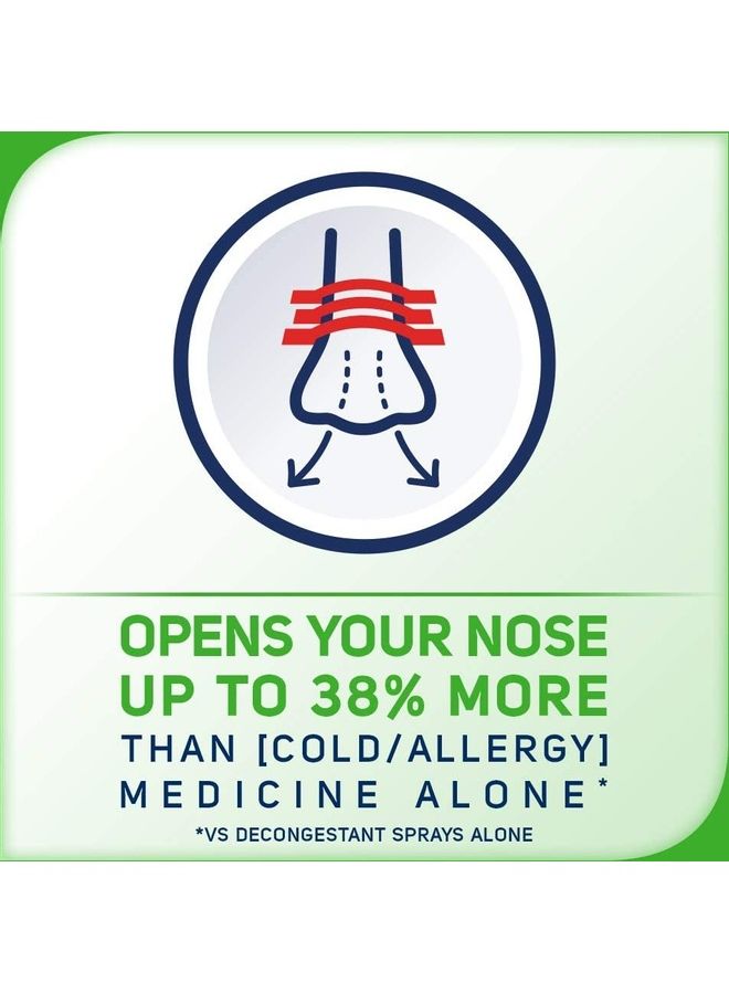 بريث رايت شرائط أنف شفافة قوية للغاية خالية من العقاقير لتخفيف الاحتقان (26 قطعة) - Image 4