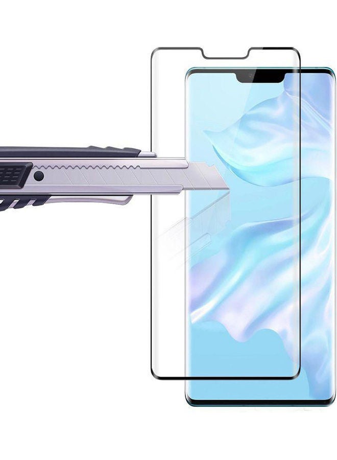 جلاس لاصقة حماية للشاشة 5D بتصميم منحنٍ لهاتف هواوي ميت 30 برو شفاف - Image 2