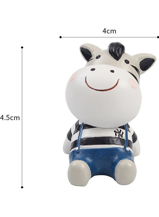 Cartoon Animal Small Ornament (Zebra Student) Multicolour