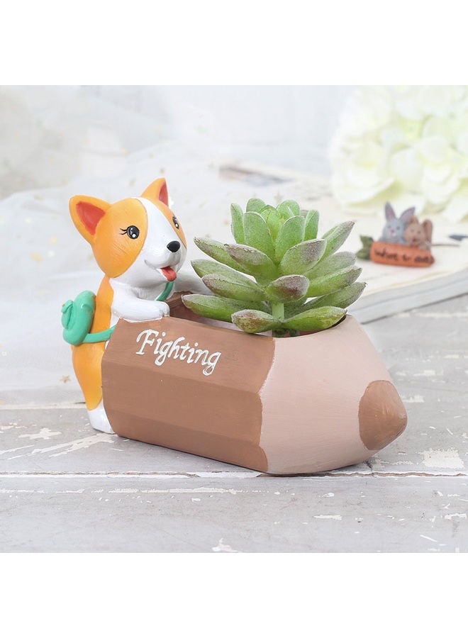 Cartoon animal succulent flower pot (Pencil) Multicolour - Image 1