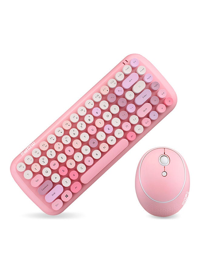 Wireless Keyboard Mouse Combo Pink - v1602715998/N41185653A_1