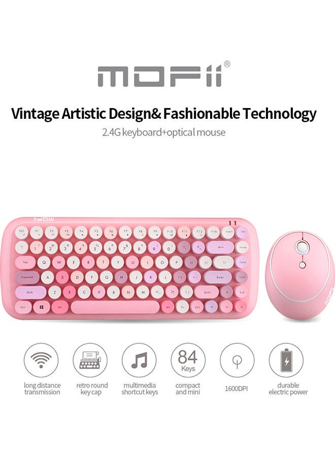 Wireless Keyboard Mouse Combo Pink - v1602715999/N41185653A_6