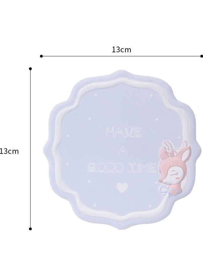 Children's Insulation Pad Fawn Blue 13 x 13cm