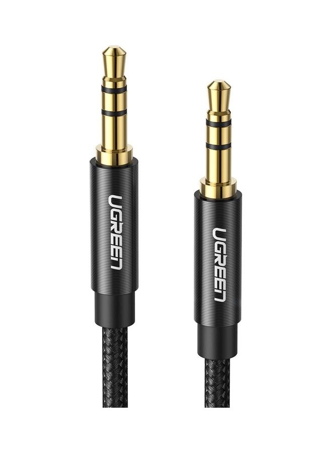 Flexible Braided Male To Male Lead Aux Jack Multicolour