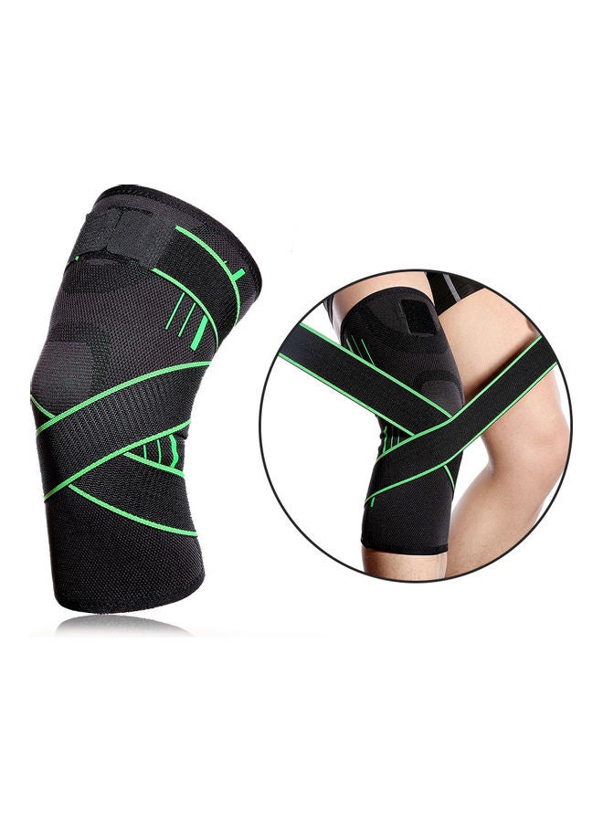 Knee Support Professional Protectives Sports Knee Pad Outdoor Running Knee Pads Green L 15.0x14.0x2.0cm - Image 4