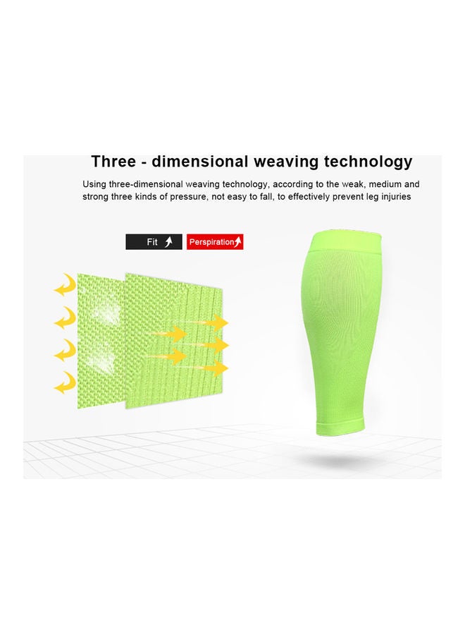 Sports Calf Sleeves Compression Leg Guard Running Football Calf Shin Support Calf Muscle Relieve Wrap 10.0x6.0x2.0cm