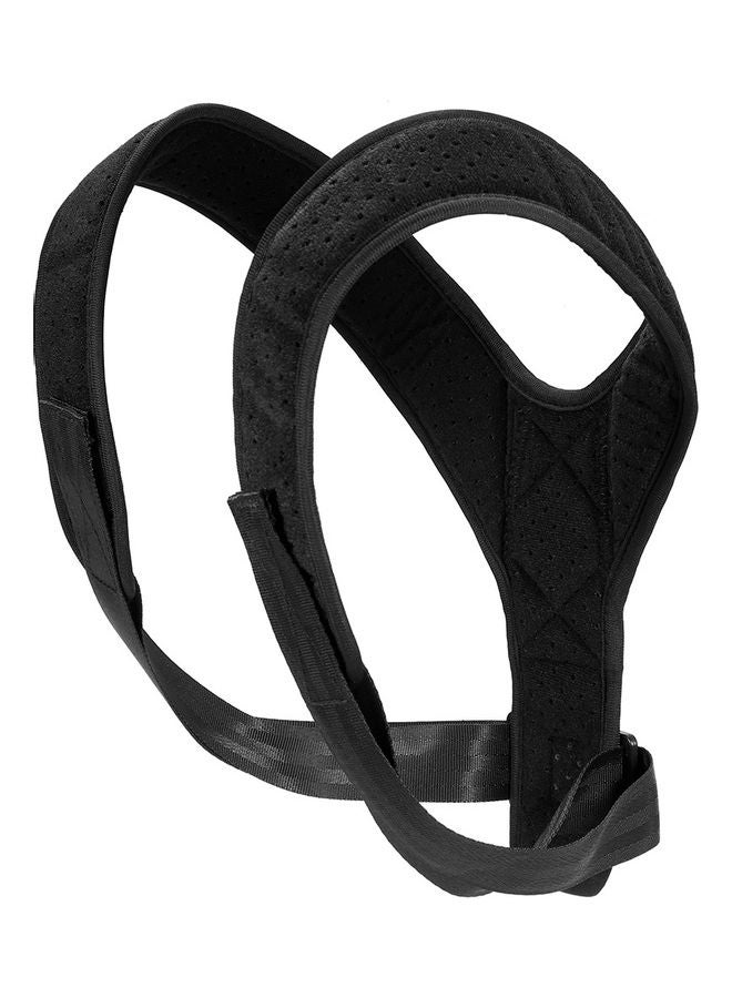 Generic Lixada Posture Corrector Support Brace Figure 8 Clavicle Strap Wrap Adjustable Clavicle Support Brace Upper Back Shoulder Support Brace Strap  - Image 4