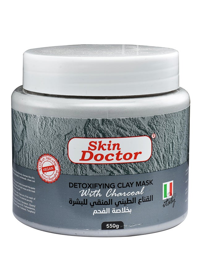 Skin Doctor Detoxifying Clay Mask With Charcoal 550grams 