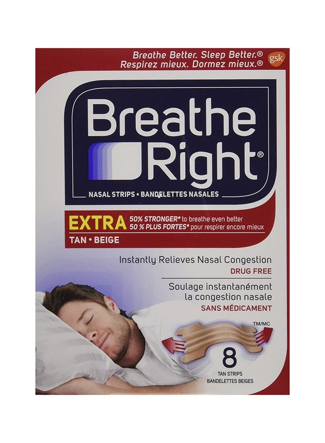 بريث رايت شرائط الأنف اكسترا تان، عدد 8 - Image 1