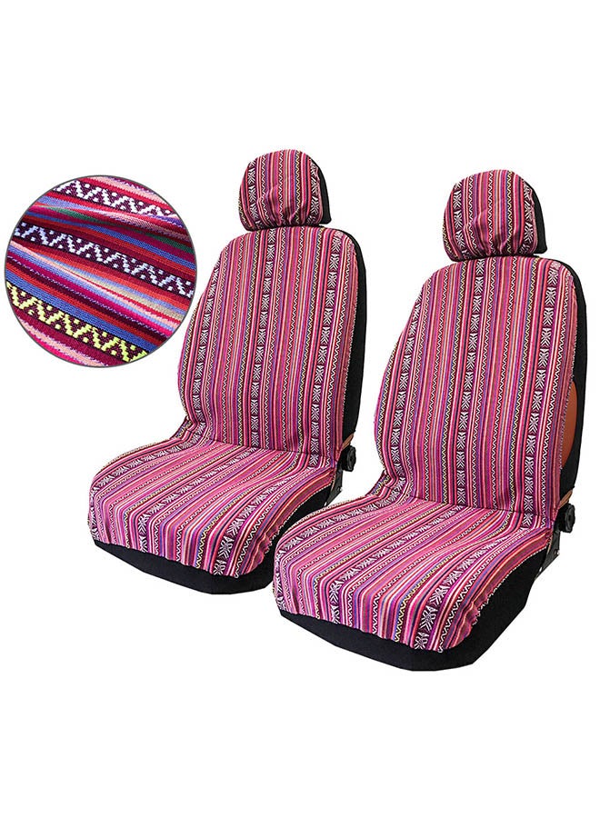 Tirol 4-Piece Universal Double Front Seat Covers - Image 1