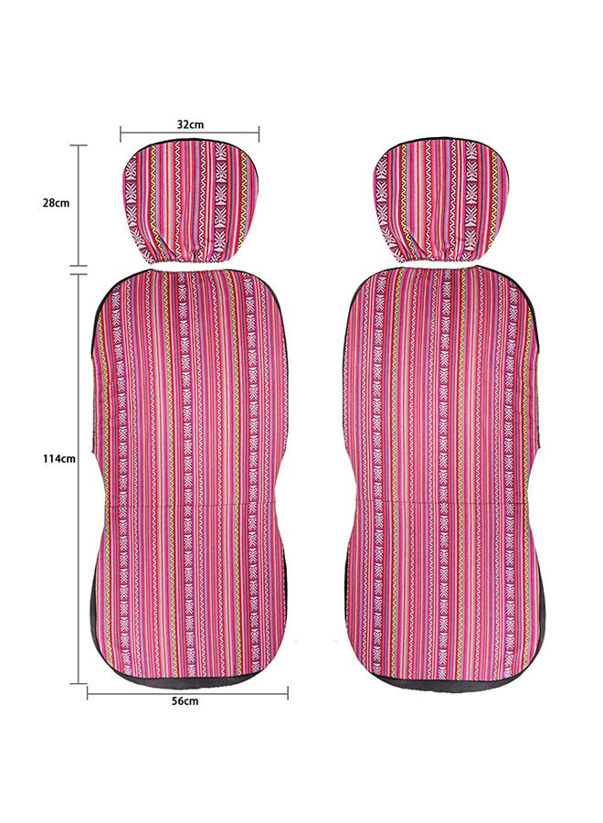 Tirol 4-Piece Universal Double Front Seat Covers - Image 2