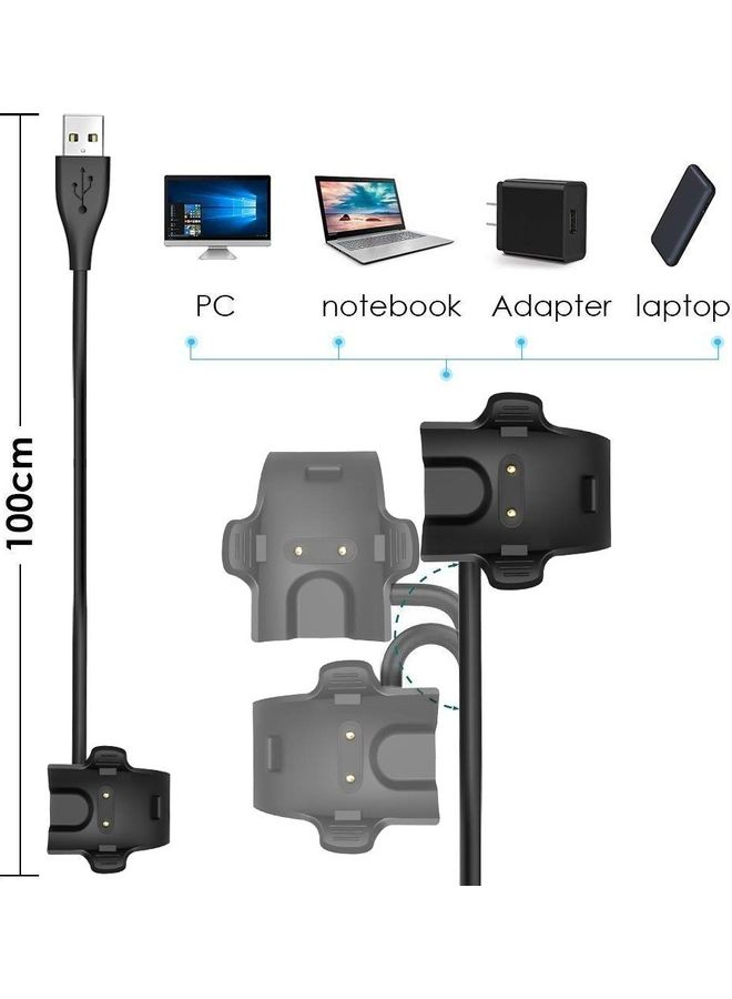 Remson Smart Watch Charger Black - Image 4