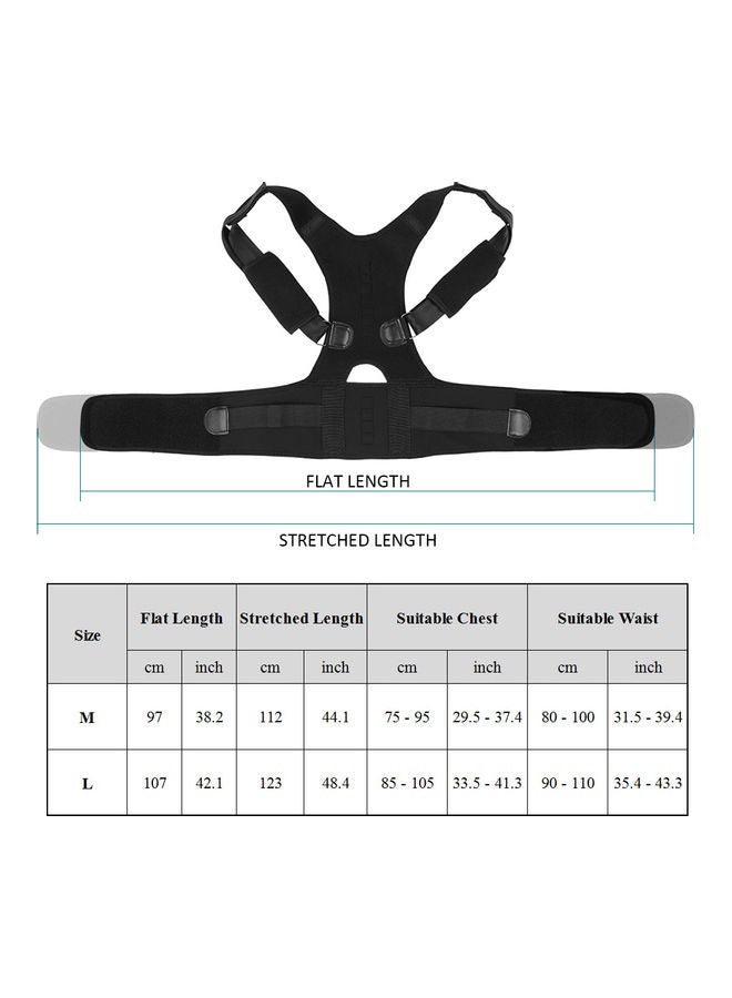 Generic - Magnetic Posture Corrector Back Support Belt - Image 1