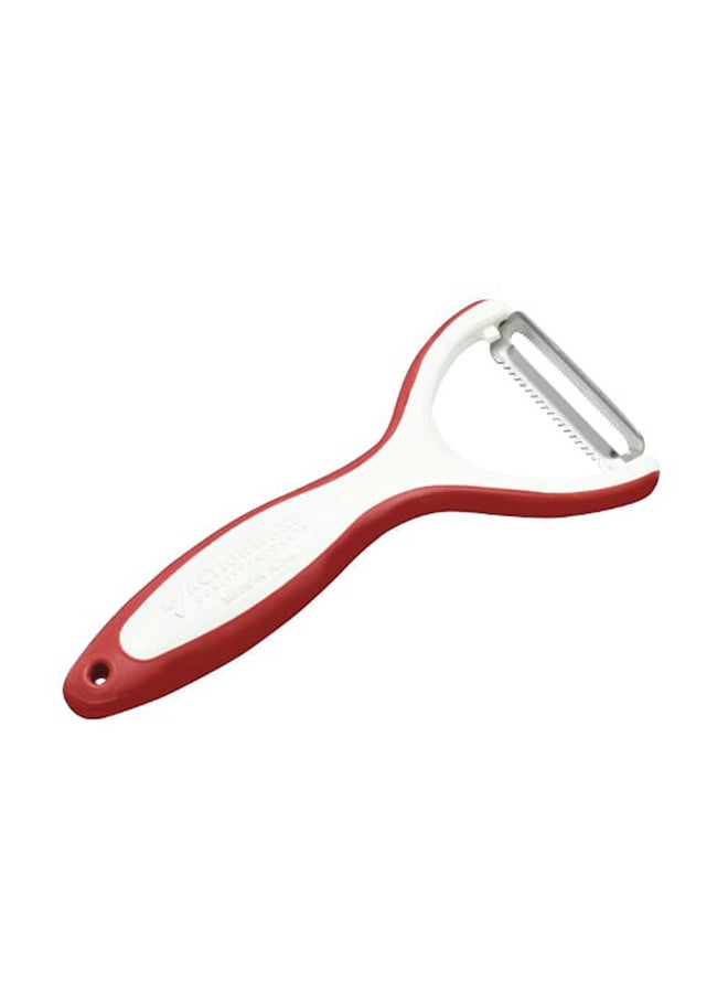 أكشينوير قشارة قابلة للنقل أبيض/أحمر 12سم - Image 2