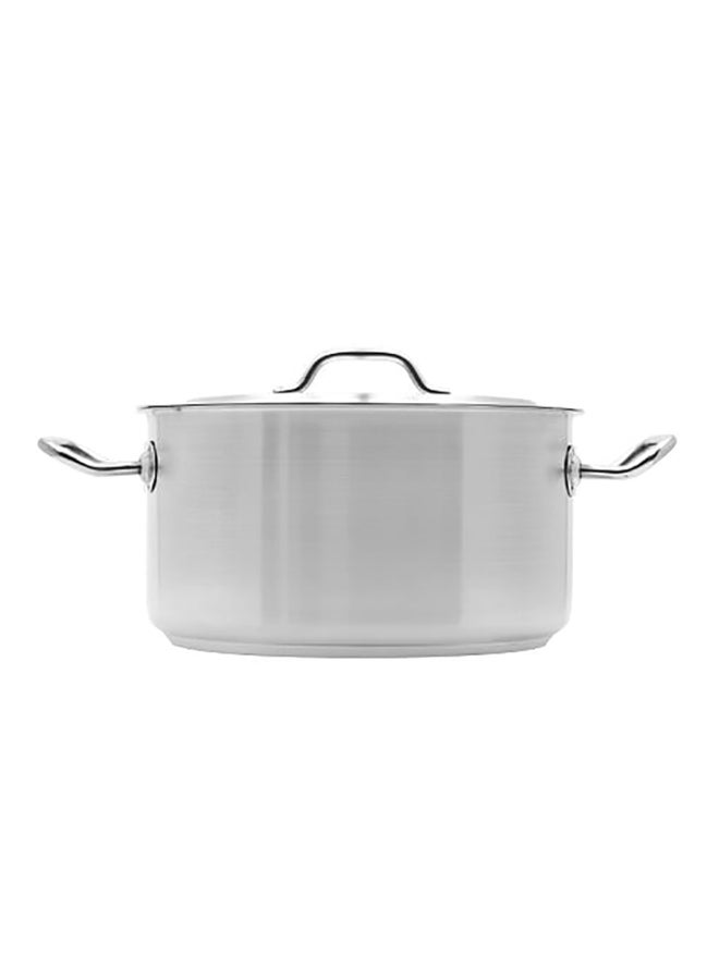 chefset Cooking Pot With Lid Silver 18cm - Image 2