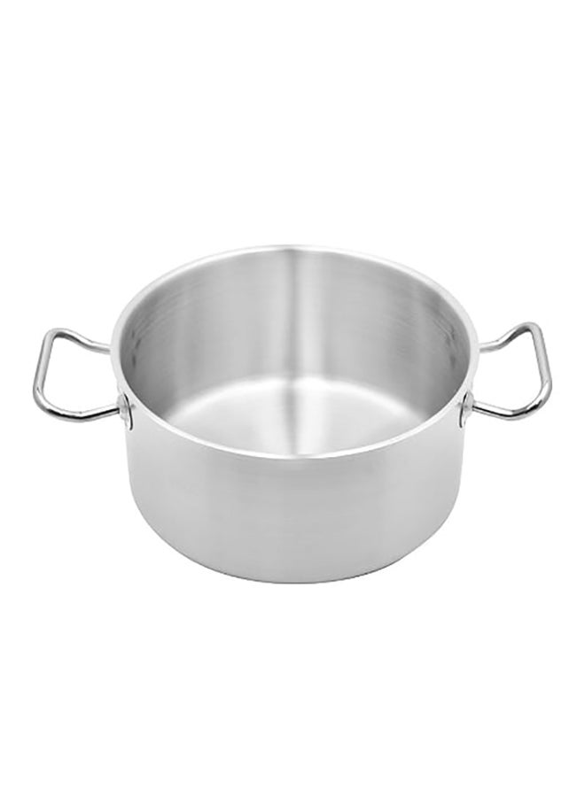 chefset Cooking Pot With Lid Silver 18cm - Image 4