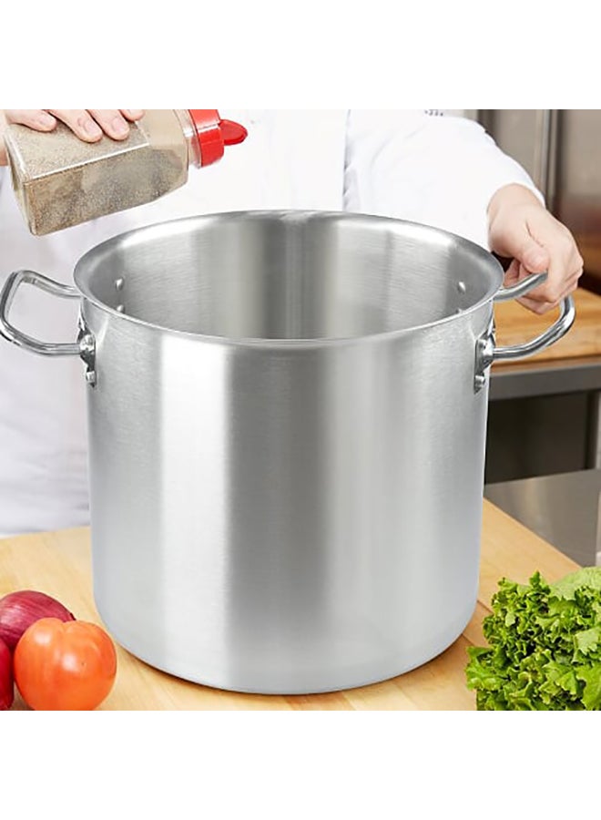 chefset - Stock Pot With Lid Silver 22cm - Image 1