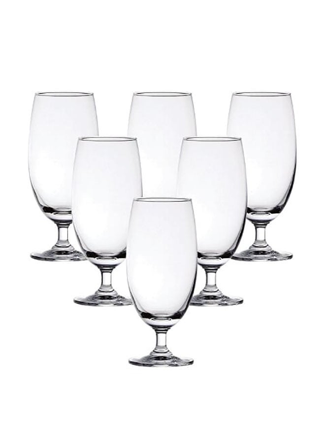 Ocean 6-Piece Classic Beverage Glass Set Clear 420ml  - Image 1