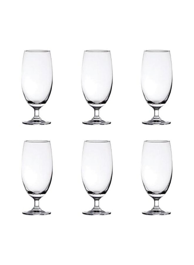 Ocean 6-Piece Classic Beverage Glass Set Clear 420ml  - Image 3