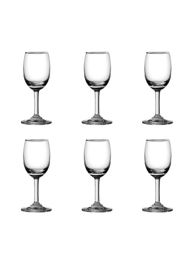 أوشن طقم كؤوس شرب زجاجية كلاسيكية مكون من 6 قطع شفاف 130ملليلتر - Image 3