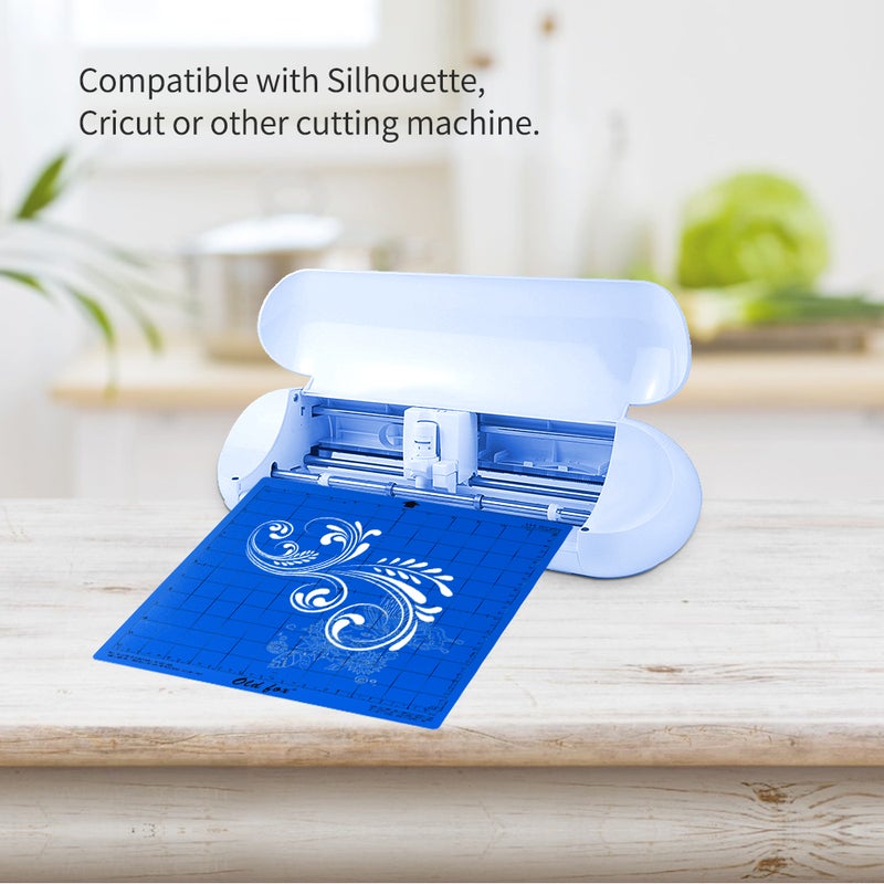 Old fox - 3-Piece Non-Slip Replacement Cutting Mat Set Blue - Image 1