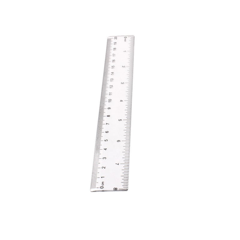 Simple Straight Measuring Ruler Transparent