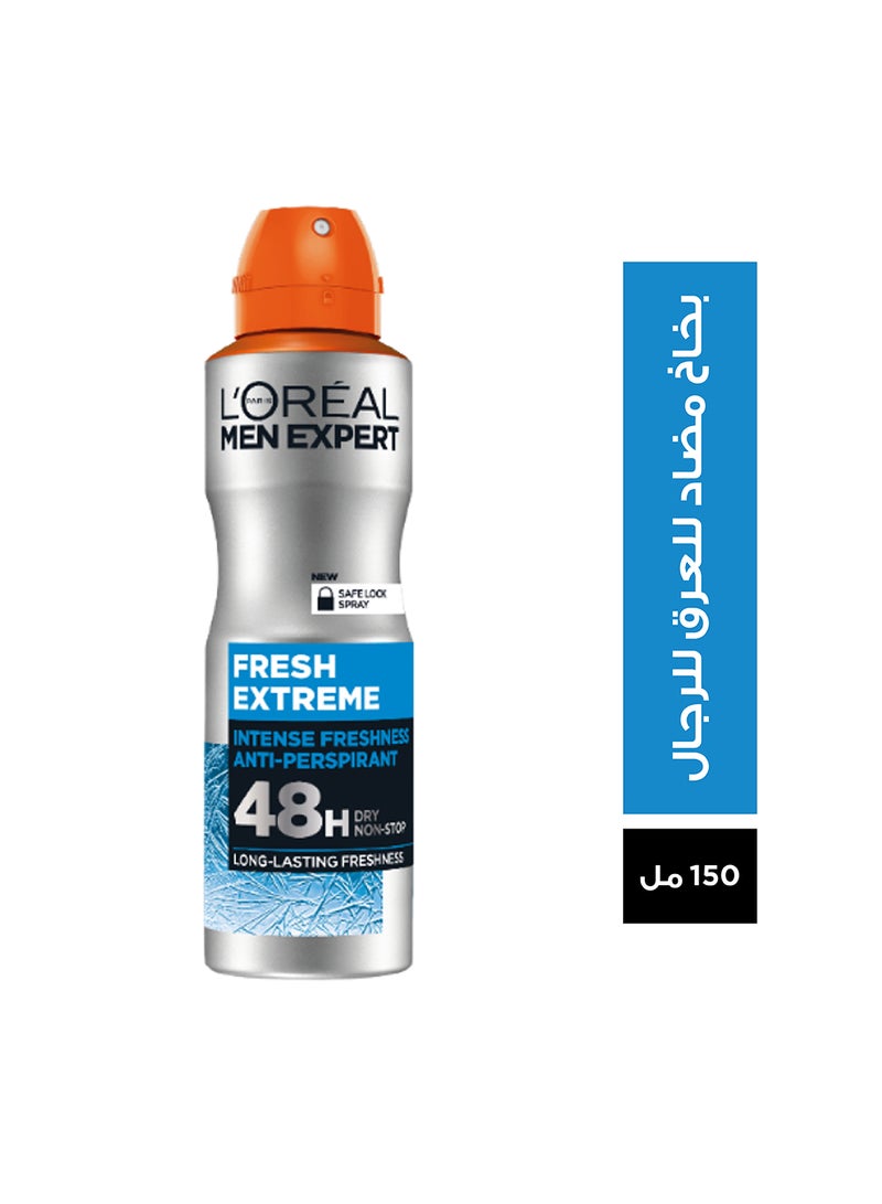 L'OREAL PARIS - Expert Fresh Extreme Anti-Perspirant Deodorant Spray 150ml - Image 1