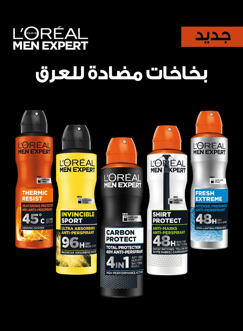 L'OREAL PARIS - Expert Fresh Extreme Anti-Perspirant Deodorant Spray 150ml - Image 1