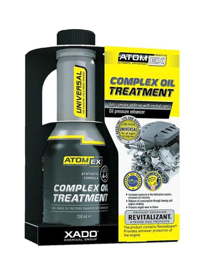 Xado Atomex Complex Oil Treatment, Antismoke Additive, Eliminating Exhaust Smoke And Reducing Oil Consumption - Image 1