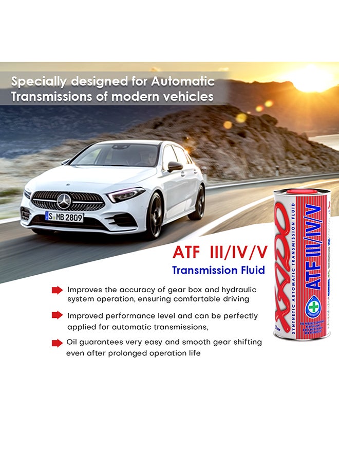 Xado ATF III/IV/V Automatic Transmission Oil with Ceramic Metal Coating - Image 2