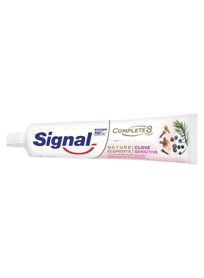 Signal - Complete 8 Clove Sensitive Toothpaste 75ml - Image 1