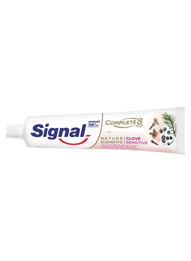 Signal - Complete 8 Clove Sensitive Toothpaste 75ml - Image 1