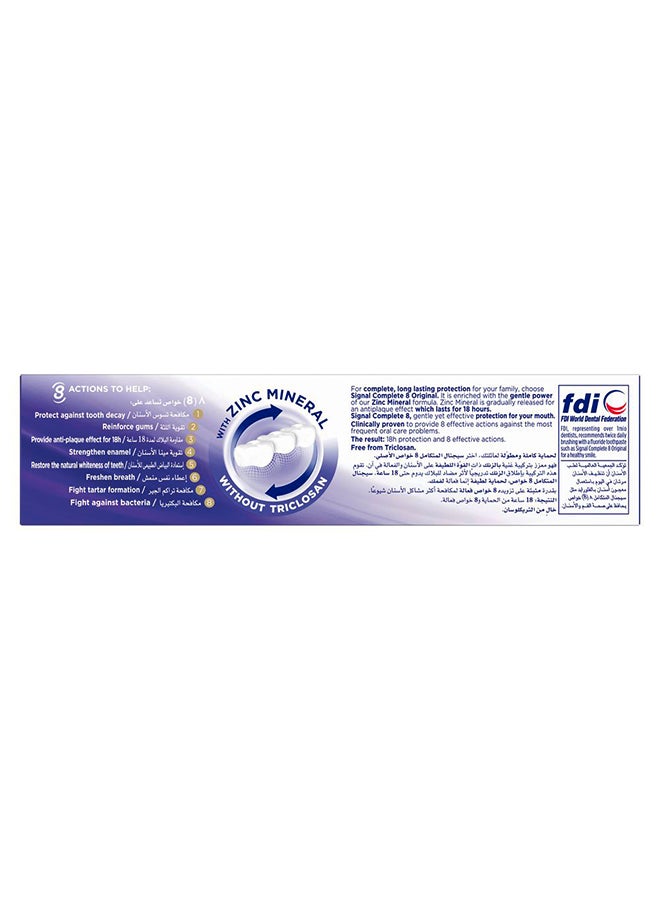 Complete 8 Actions Fresh Toothpaste White 100ml